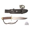 Image 1 : Randall Made Knife Model 1 Fighter 8" Blade with Leather Handle & Factory Sheath