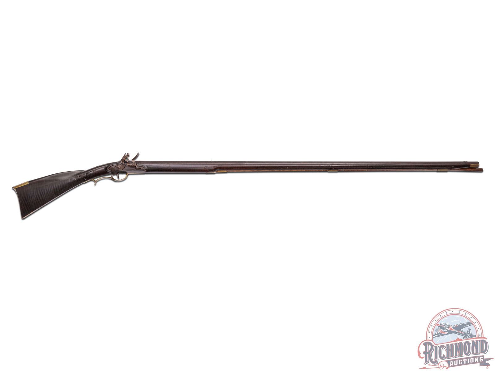 Peter Berry Rifle Carved Kentucky Rifle Attributed to Peter Berry of Dauphin County ...