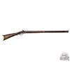 Western Pennsylvania Style Percussion Kentucky Half-stock Rifle