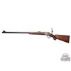 Image 3 : RARE Sharps 1878 Borchardt No. 1 Mid-Range Single Shot Rifle With Factory Letter