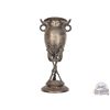 Image 3 : Creedmoor Style Silver Shooting Trophy with Crossed Sharps Rifles