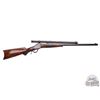 Image 1 : High Condition Winchester Deluxe 1885 Highwall Single Shot Rifle with J.W. Sidle Scope