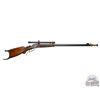 Image 1 : Winchester Thickside Highwall Rifle with #526 Stevens-Pope Barrel