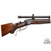 Image 2 : Winchester Thickside Highwall Rifle with #526 Stevens-Pope Barrel