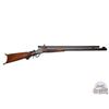 Image 1 : Hartford Pope Number 360 Winchester Deluxe Highwall Rifle with Sidle Scope