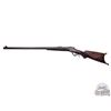 Image 3 : Antique Thickside Deluxe Winchester 1885 Highwall Rifle in 30 N.S. Caliber