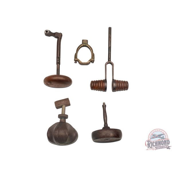 Vintage Schuetzen Palm Rests