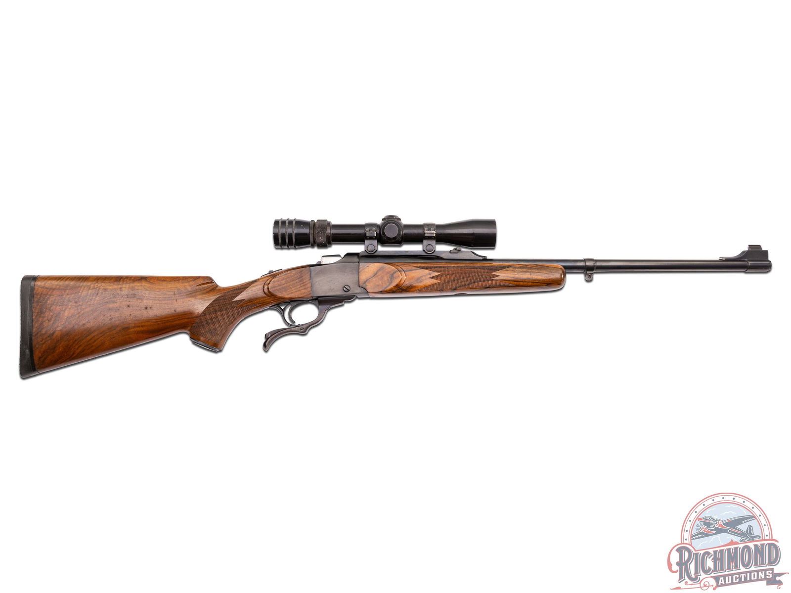 RARE Ruger No. 1 Single Shot 7x57 Mauser Falling Block Rifle w ...