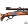 Image 2 : 1975 Ruger No. 1 Tropical Single Shot 458 WIN Mag Falling Block Rifle w/ Redfield Scope