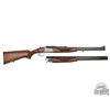 Image 2 : John Adams Engraved Custom Browning Grade I Continental Rifle/Shotgun Set with Case