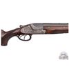 Image 2 : Highly Engraved Pre-War German Merkel 12 Gauge Over / Under Shotgun