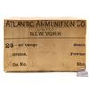 Image 2 : RARE Box Only Chamberlin Cartridges Loaded by Atlantic Ammunition Co 20 GA Shotshells