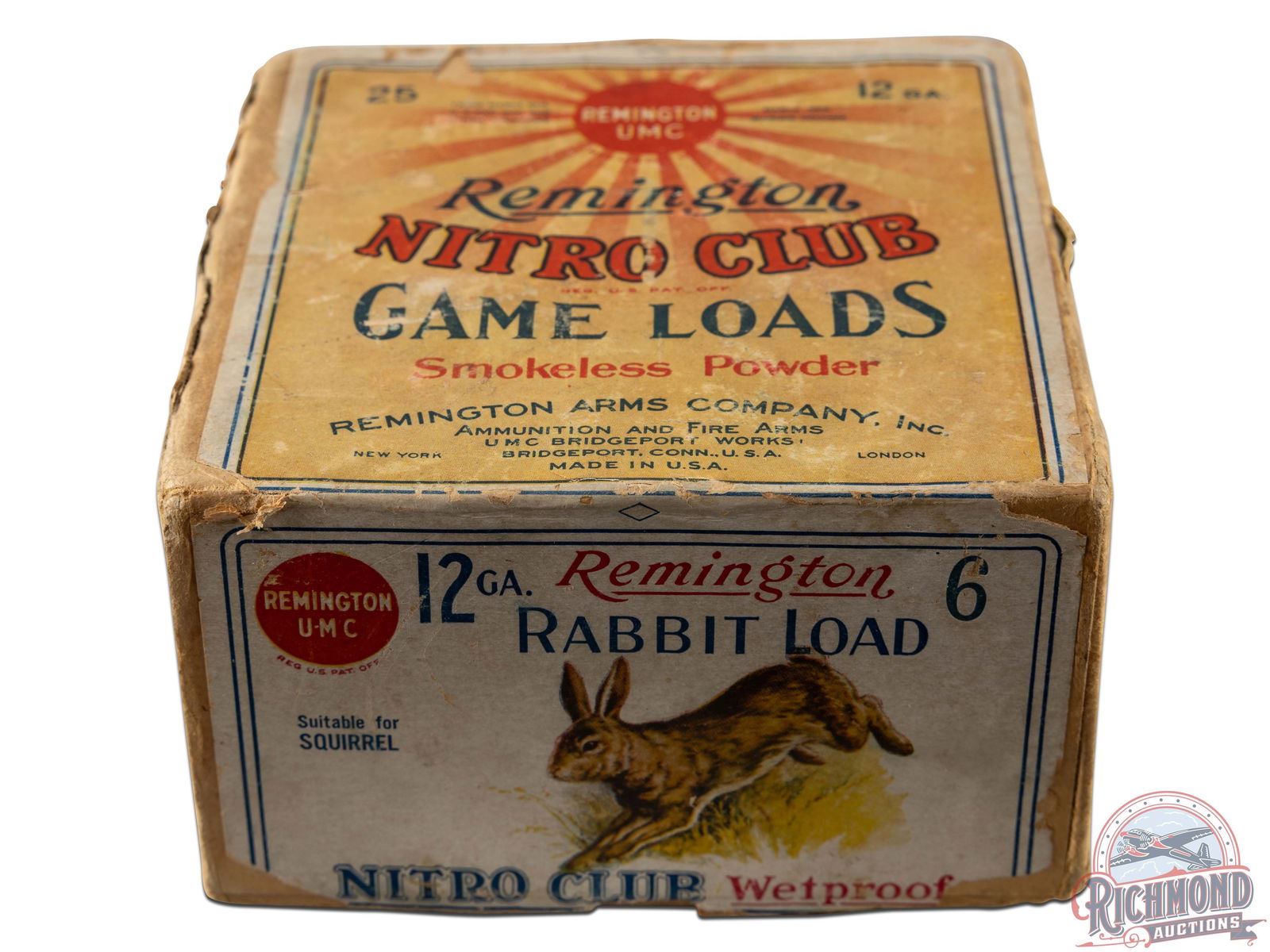 Partial Full Box Of Remington U.M.C.