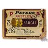 Image 2 : Box Only Of Peters "Target Rustless Spreader Load" Shotshells 20 GA