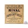 Image 2 : Box Only of Winchester Loaded Rival Paper Shot Shells 10 GA