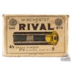 Image 3 : Box Only of Winchester Loaded Rival Paper Shot Shells 10 GA
