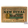 Image 2 : Box only of Winchester Loaded New Rival Paper Shot Shells 12 GA