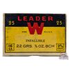 Image 8 : Rare Factory Full Winchester Leader Grouse Box 16 GA