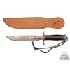 Image 3 : RARE Springfield Stamped Randall Made Model 1 Fighter Knife WWII Era