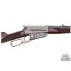 Image 3 : New Custom Winchester 1895 Texas Rangers 200th Anniversary Lever Action Rifle 30-06 SPRG