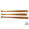 Image 2 : Lot of 3 Different Sizes 34"/35"/36" Model No. 2702 Winchester College League Baseball Bats