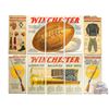 Image 1 : Complete 1923 Winchester "Large Football & Equipment" & "Cutaway Shotshell" 5 Panel Display Sign