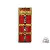 Image 1 : Early Winchester Flashlights "Complete With Cells" Wood Framed Masonite Flashlight Display Board