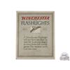 Image 1 : 1921 Winchester Flashlights 55 Years Easel Back Counter Sign