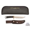 Image 1 : Randall Made Knife Model 3 Hunter 6" Blade with Model A Leather Sheath