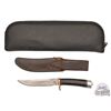 Image 2 : Randall Made Knife Model 3 Hunter 6" Blade with Model A Leather Sheath