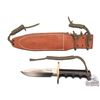 Image 2 : Randall Made Model 15 Airman 5-1/2" Clip Point Blade Knife with Finger Groove Handle