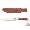 Image 2 : Randall Made Knife Model 1 Fighter 8" Blade with Leather Handle & Factory Sheath