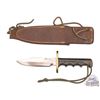 Image 2 : Randall Made Model 15 Airman 5-1/2" Clip Point Blade Knife with Finger Groove Handle
