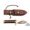 Image 1 : Randall Made Knife Model 11 Alaskan Skinner with 4" Blade and Leather Handle