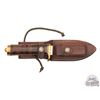 Image 3 : Randall Made Knife Model 11 Alaskan Skinner with 4" Blade and Leather Handle