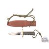 Image 2 : Randall Made Model 15 Airman 5-1/2" Clippoint Blade Knife with Finger Groove Handle