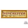 Image 1 : Winchester World Standard Guns & Ammunition Canvas Banner Sign
