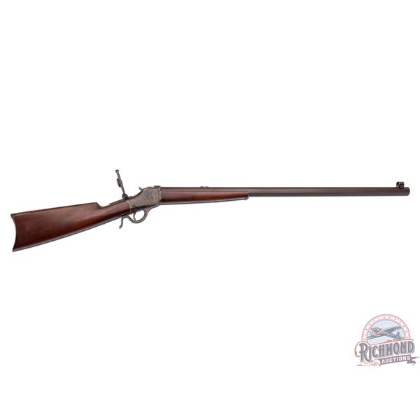 Early Production Winchester Highwall Thickside Rifle