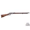 Image 1 : NICE Winchester 1873 Musket .44 WCF Lever Action Rifle 30" Barrel
