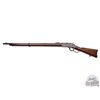 Image 3 : NICE Winchester 1873 Musket .44 WCF Lever Action Rifle 30" Barrel