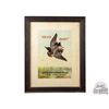 Image 1 : American Powder Mills "Dead Shot" Black Smokeless Paper Poster & Original Wood Frame