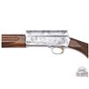 Image 6 : Browning Original Auto 5 Custom Shop 20 GA Magnum B3 Engraved & Signed B.Romainville with Case