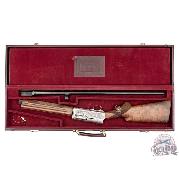 Browning Original Auto 5 Custom Shop Light 20 GA B3 Engraved & Signed B.Romainville with Case