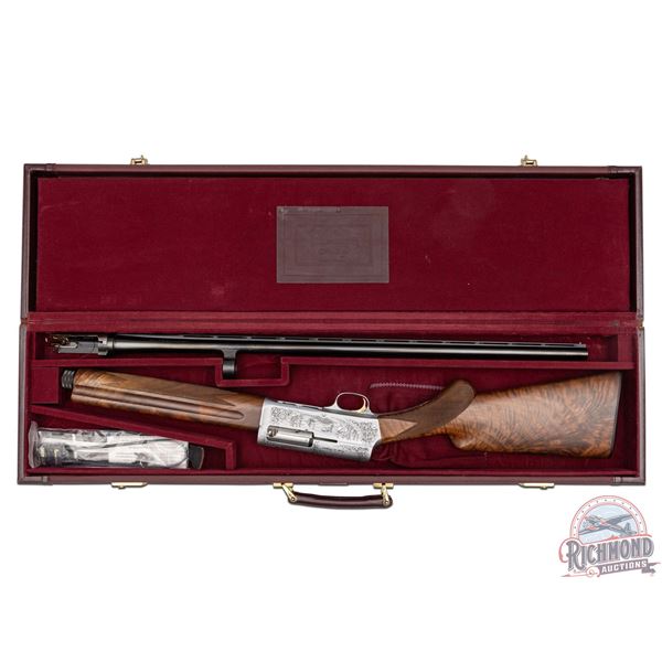 Browning Original Auto 5 Custom Shop Light 20 GA B4 Engraved & Signed B.Romainville with Case
