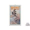 Image 1 : Scarce American Powder Mills Deadshot Smokeless Paper Poster