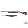 Image 3 : STUNNING Winchester Model 12 Skeet 2 Barrel Deluxe 12 GA Pump Action Shotgun Angelo Bee Engraved