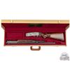 Image 11 : IMPRESSIVE Winchester 42 Pigeon .410 GA Pump Shotgun Engraved, Gold Inlaid & Signed by Angelo Bee