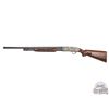 Image 4 : IMPRESSIVE Winchester 42 Pigeon .410 GA Pump Shotgun Engraved, Gold Inlaid & Signed by Angelo Bee