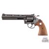 Image 2 : Superb 1981 Colt Diamondback .38 SPL 6" Blued Double Action Revolver in Original Box