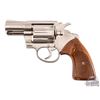 Image 1 : 1974 Colt Cobra Agent .38 SPL Snub Nose 2" Nickel Double Action Revolver